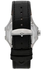 Maserati Potenza Automatic Black Dial Black Leather Strap Watch For Men - R8821108038
