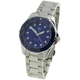 Tag Heuer Aquaracer Diamonds Blue Dial Silver Steel Strap Watch for Women - WAY131L.BA0748