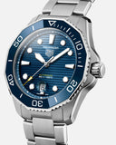 Tag Heuer Aquaracer Professional 300 Automatic Blue Dial Silver Steel Strap Watch for Men - WBP201B.BA0632