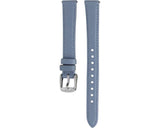 Fossil Jacqueline White Dial Light Blue Leather Strap Watch for Women - ES3821