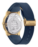 Salvatore Ferragamo Sapphire Blue Dial Blue Rubber Strap Watch for Men - SFHP00220