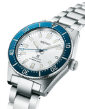 Seiko Prospex Diver 140th Anniversary Limited Edition White Dial Silver Steel Strap Watch For Men - SPB213J1