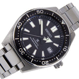 Seiko Prospex Automatic Diver Black Dial Silver Steel Strap Watch For Men - SPB051J1