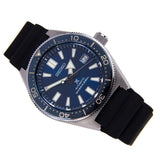 Seiko Prospex Analogue Automatic Diver Blue Dial Black Rubber Strap Watch For Men - SPB053J1