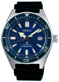 Seiko Prospex Analogue Automatic Diver Blue Dial Black Rubber Strap Watch For Men - SPB053J1