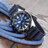 Seiko Prospex PADI Special Edition Divers 200M Blue Dial Blue Rubber Strap Watch For Men - SPB071J1