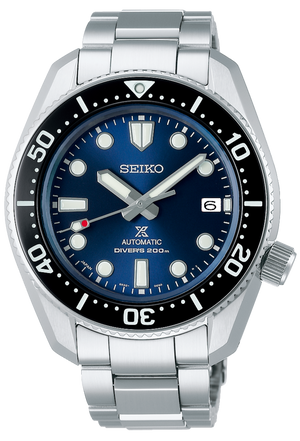 Seiko Prospex Sea Automatic Diver Green Dial Silver Steel Strap Watch For Men - SPB187J1