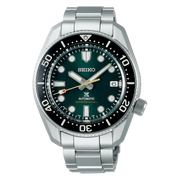 Seiko Prospex 140th Anniversary Limited Divers Green Dial Silver Steel Strap Watch For Men - SPB207J1