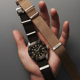 Seiko Prospex 1965 Diver’s Re-Interpretation Automatic Black Dial Brown NATO Strap Watch For Men - SPB239J1