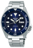 Seiko 5 Sports Automatic Analog Blue Dial Silver Steel Strap Watch For Men - SRPD51K1