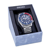 Seiko 5 Sports Automatic Blue Dial Silver Steel Strap Watch For Men - SRPD53K1