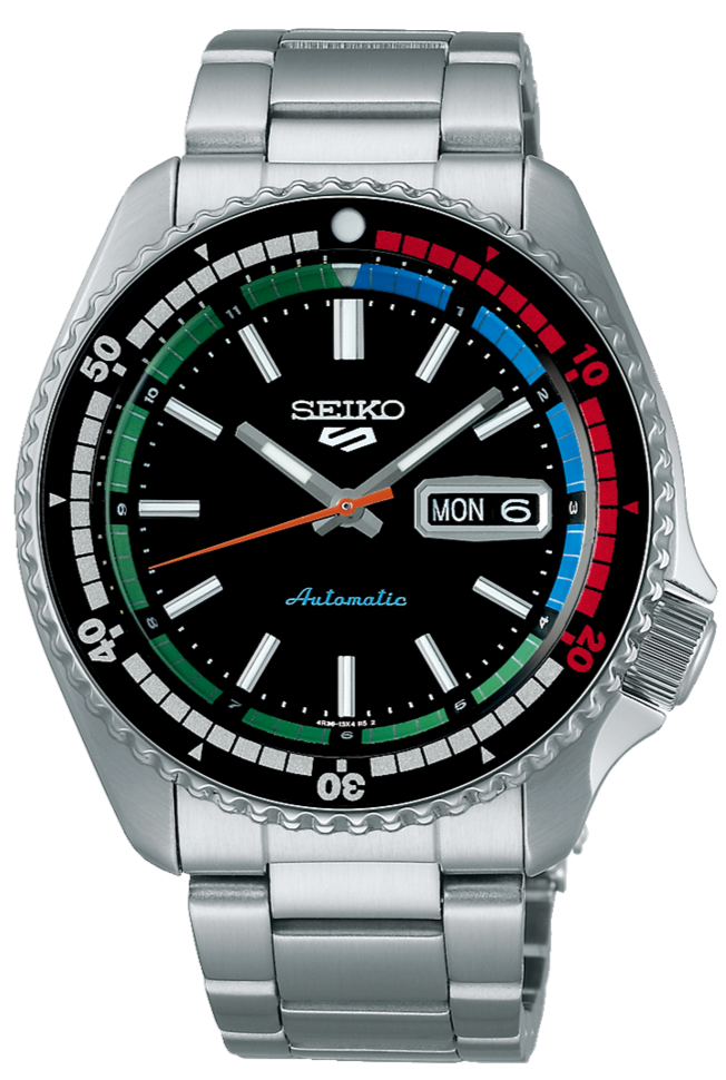 Angus-J Louis JUB IP Gold Center Watch Band for Seiko 5
