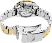 Seiko 5 Sports Automatic Special Creation Black Dial Two Tone Steel Strap Watch For Men - SRPK22