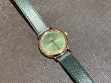 IWC Portofino Automatic Green Dial Green Leather Strap Watch for Women - IW357415