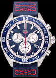 Tag Heuer Formula 1 Redbull Edition Chronograph Blue Dial Blue NATO Strap Watch for Men - CAZ1018.FC8213