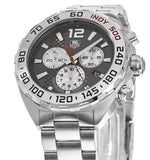 Tag Heuer Formula 1 Quartz Chronograph Grey Dial Silver Steel Strap Watch for Men - CAZ1114.BA0877