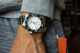 Seiko Prospex Diver 140th Anniversary Limited Edition White Dial Silver Steel Strap Watch For Men - SPB213J1