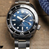 Seiko Prospex Sea Automatic Diver Green Dial Silver Steel Strap Watch For Men - SPB187J1