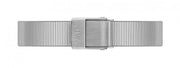Daniel Wellington Quadro Studio Black Dial Silver Mesh Strap Watch For Women - DW00100522