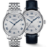 Tissot Le Locle Powermatic 80 Silver Dial Silver Steel Strap Watch for Men - T006.407.11.033.03