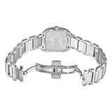 Tissot T Wave Diamonds Mother of Pearl Dial Silver Steel Strap Watch for Women - T02.1.285.74