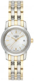 Tissot T Classic Dream Mother of Pearl Dial Two Tone Steel Strap Watch For Women - T033.210.22.111.00