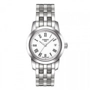 Tissot T Classic Dream White Dial Silver Steel Strap Watch For Men - T033.210.11.013.00