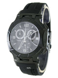 Tissot T Race Chronograph Black Dial Black Rubber Strap Watch for Men - T048.417.37.057.00