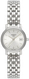 Tissot T Classic Desire White Dial Silver Steel Strap Watch for Women - T52.1.281.31