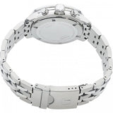 Tissot PRC 200 Chronograph Quartz Silver Dial Silver Steel Strap Jam Tangan Untuk Pria - T055.417.11.037.00