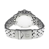 Tissot PRC 200 Chronograph Quartz Silver Dial Silver Steel Strap Jam Tangan Untuk Pria - T055.417.11.037.00