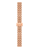 Tissot T Jam Tangan Wanita Tali Baja Rose Gold Dial Perak Cantik Untuk Wanita - T058.009.33.031.01