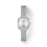 Tissot Jam Tangan Gelang Jaring Perak Dial Perak Persegi Cantik Untuk Wanita - T058.109.11.036.00