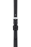 Tissot Lovely Square Quartz Diamonds Black Dial Jam Tangan Tali Kulit Hitam Untuk Wanita - T058.109.16.056.00
