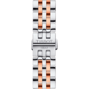 Tissot T Classic Tradition Lady White Dial Two Tone Steel Strap Watch For Women - T063.210.22.037.01
