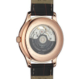 Tissot Tradition Powermatic 80 Open Heart Silver Dial Jam Tangan Tali Kulit Coklat Untuk Pria - T063.907.36.038.00
