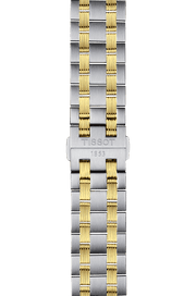 Tissot T Classic Automatics III White Dial Two Tone Steel Strap Watch For Men - T065.430.22.031.00