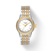 Tissot Carson Steel Lady White Dial Quartz Watch For Women - T085.210.22.011.00