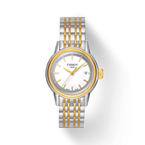 Jam Tangan Kuarsa Tissot Carson Steel Lady White Dial Untuk Wanita - T085.210.22.011.00