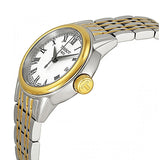 Tissot Carson Lady White Dial Two Tone Steel Strap Jam Tangan Wanita - T085.210.22.013.00