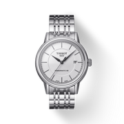 Tissot Carson Powermatic 80 Silver Dial Silver Steel Strap Watch For Men - T085.407.11.011.00