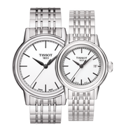 Tissot Carson Steel White Dial Silver Steel Strap Watch For Men - T085.410.11.011.00