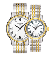 Tissot Carson Lady White Dial Two Tone Steel Strap Watch For Women - T085.210.22.013.00