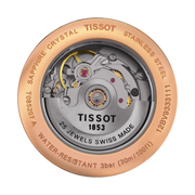 Tissot T Classic Carson White Dial Brown Leather Strap Watch For Women - T085.207.36.013.00