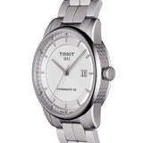 Tissot Luxury Powermatic 80 Silver Dial Silver Steel Strap Jam Tangan Untuk Pria - T086.407.11.031.00