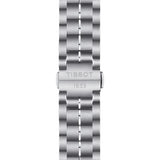 Tissot Luxury Powermatic 80 Silver Dial Silver Steel Strap Jam Tangan Untuk Pria - T086.407.11.031.00