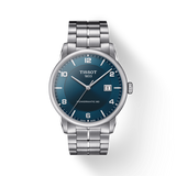 Tissot Luxury Powermatic 80 Blue Dial Silver Steel Strap Jam Tangan Untuk Pria - T086.407.11.047.00