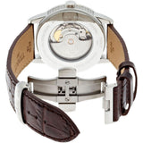 Tissot Luxury Powermatic 80 Silver Dial Brown Leather Strap Watch Untuk Pria - T086.407.16.031.00