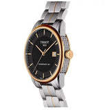 Jam Tangan Pria Tissot Luxury Powermatic 80 Dial Hitam dengan Tali Baja Perak - T086.407.22.051.00