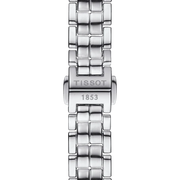 Tissot T Trend Flamingo Black Dial Silver Steel Strap Watch For Women - T094.210.11.051.00